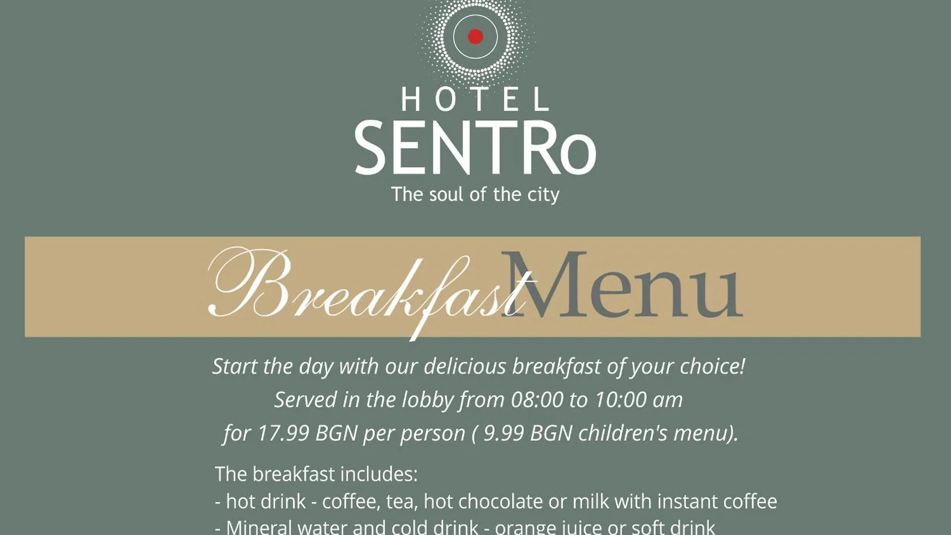 ***  Sentro Boutique Hotel Sofia Bulgarien